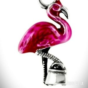 Retired Brighton Pink Flamingo Charm